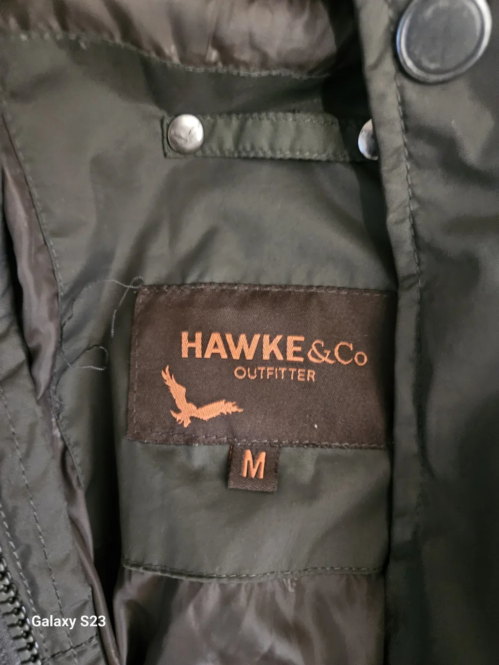 Hawke & Co Outfitter 3-in-1 Men's Medium Olive Insulated Field Jacket Removable